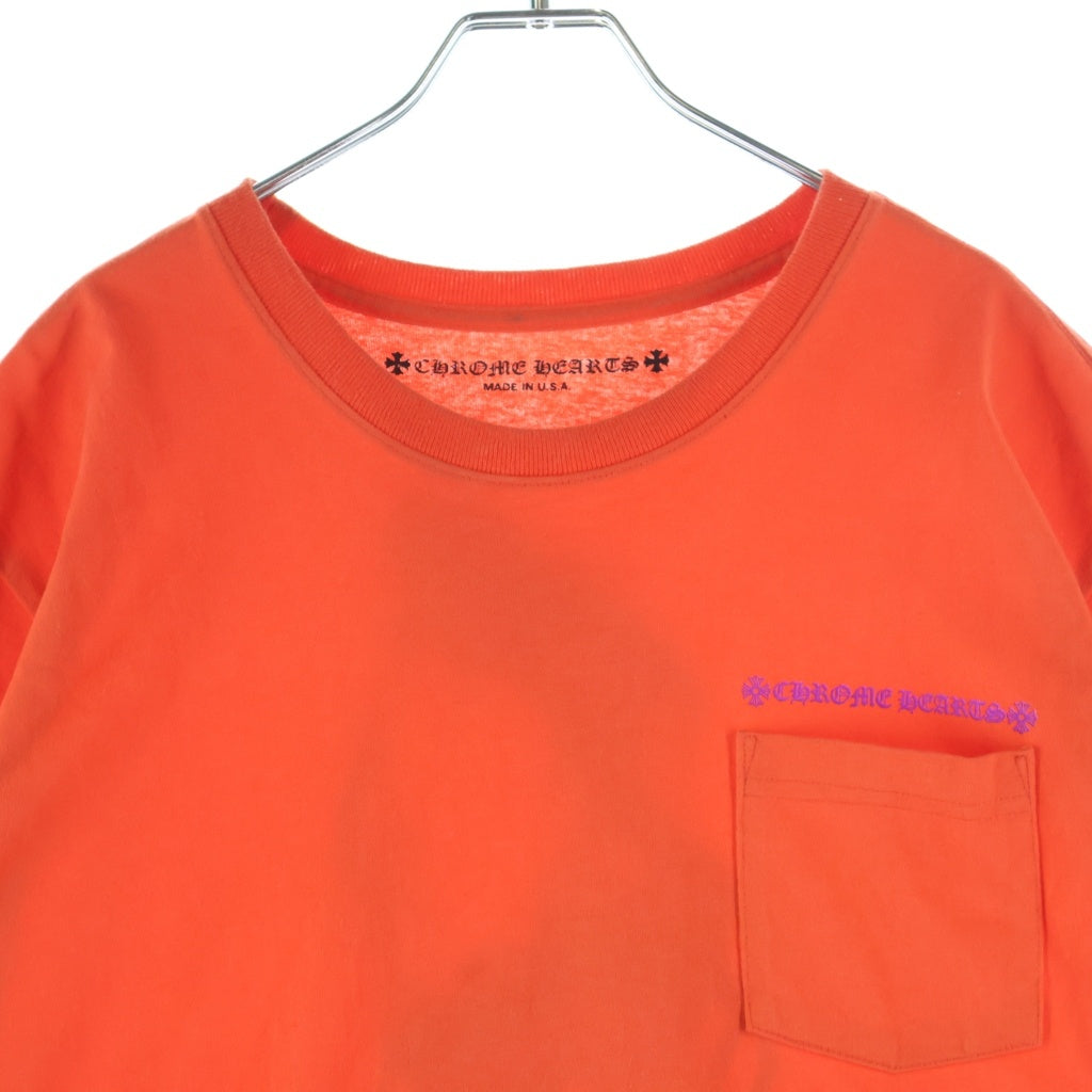 CHROME HEARTS(クロムハーツ) PRO U S/S TEE ORANGE MATTY BOY マッティボーイチョンパープリテンス ショートスリーブ 半袖Tシャツ バーミリオン オレンジ