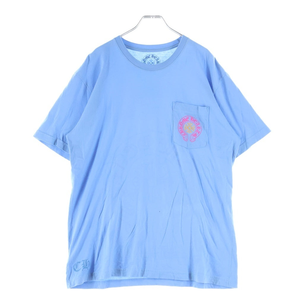 CHROME HEARTS(クロムハーツ) MIAMI Limited Horseshoe Tee マイアミ限定 ホースシュー 半袖Tシャツ ブルー