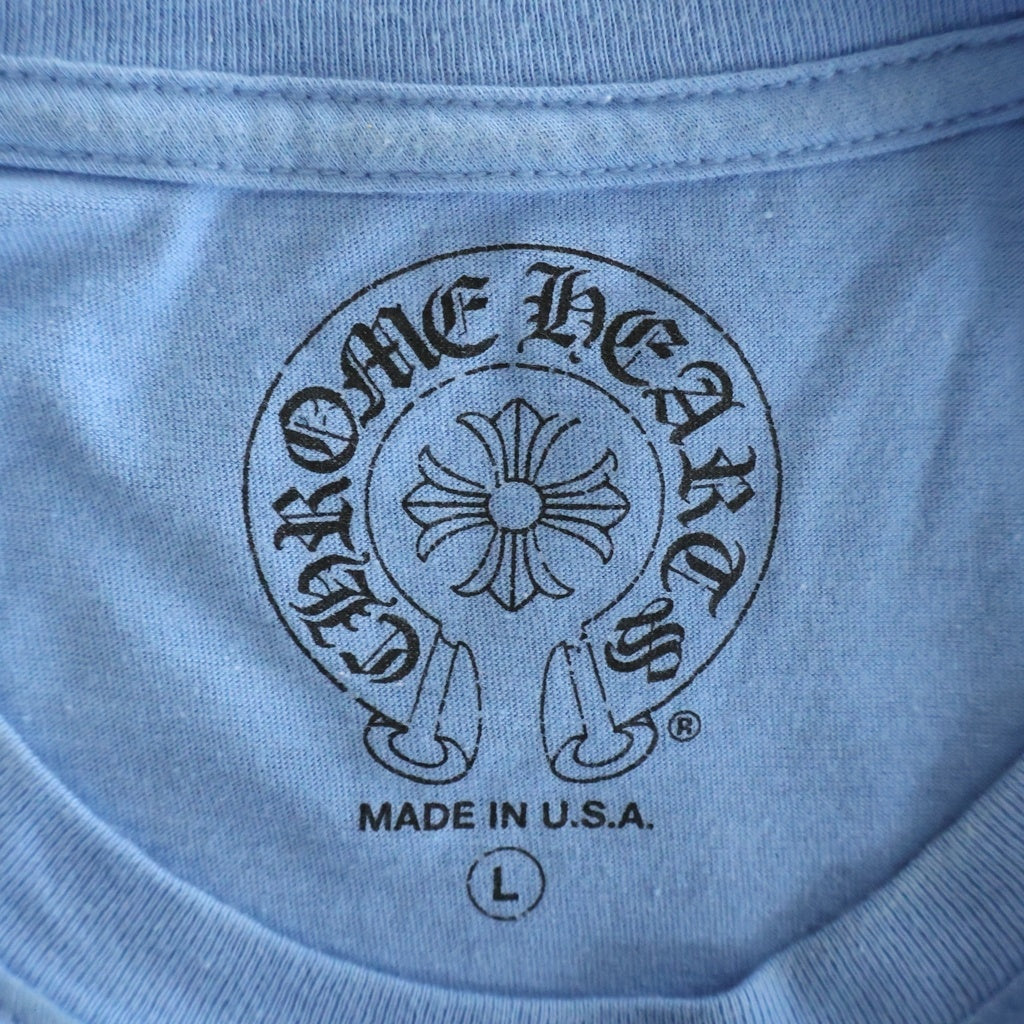 CHROME HEARTS(クロムハーツ) MIAMI Limited Horseshoe Tee マイアミ限定 ホースシュー 半袖Tシャツ ブルー
