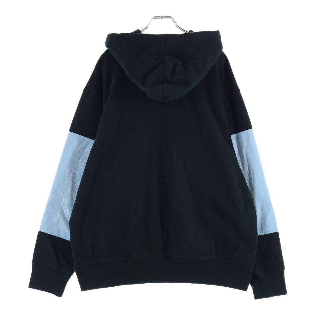 SUPREME(シュプリーム) 22SS ×THE NORTH FACE Bandana Hooded SweatShirt ×ノースフェイス バンダナフーディースウェットシャツ ブラック/ライトブルー パーカー NT022081