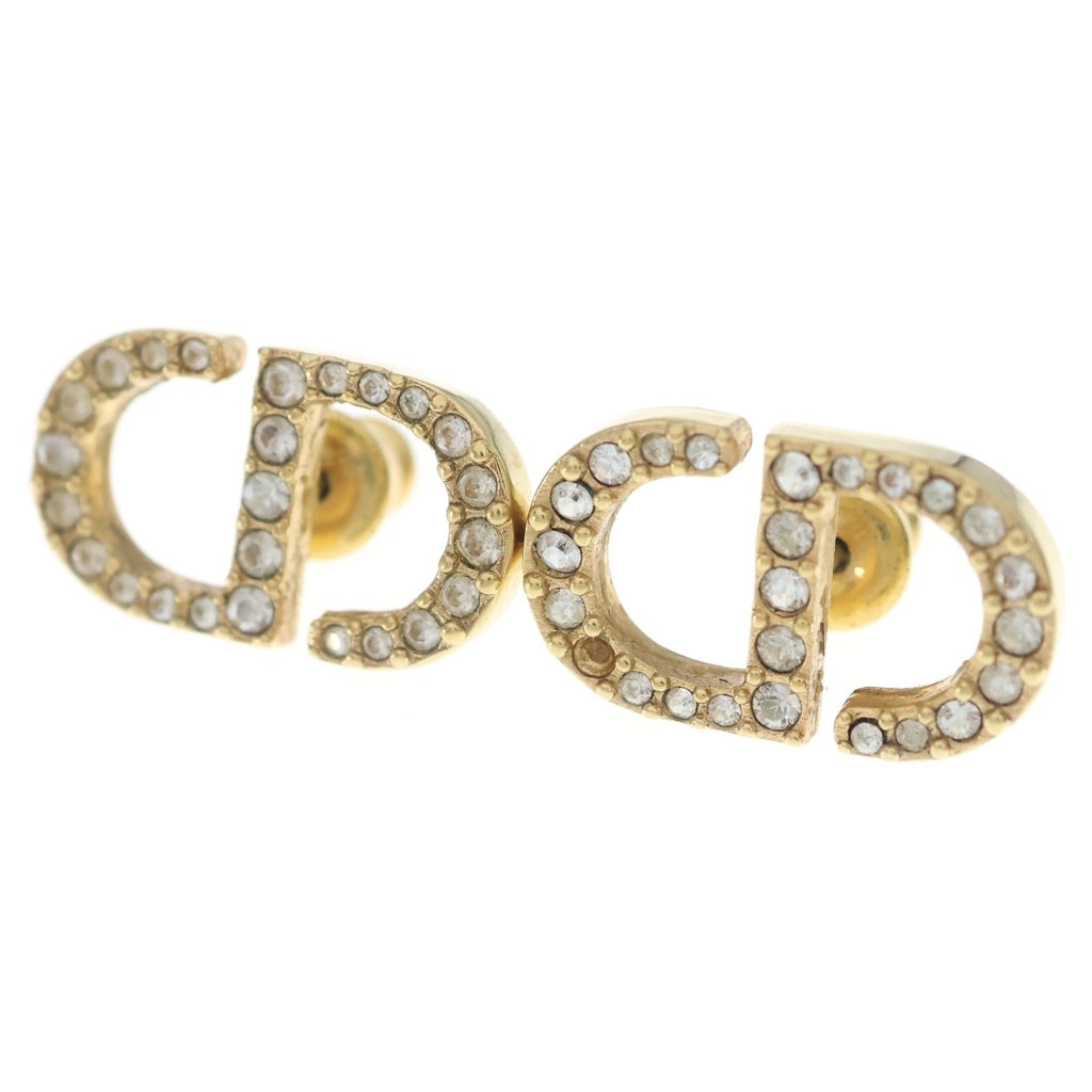 Christian Dior(クリスチャンディオール) Petit CD スタッドピアス ゴールド レディース