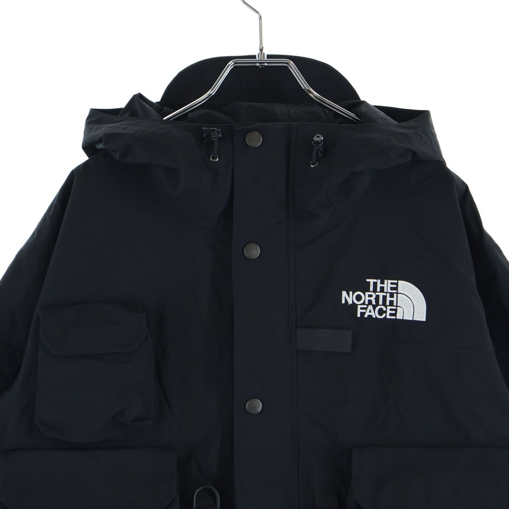 SUPREME(シュプリーム) 20SS ×THE NORTH FACE Cargo Jacket ザノースフェイス ロゴエンブロイダリー ナイロンカーゴジャケット ブラック NF0A4QSX