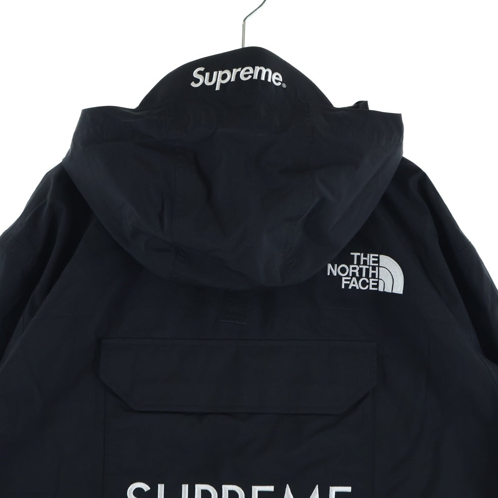 SUPREME(シュプリーム) 20SS ×THE NORTH FACE Cargo Jacket ザノースフェイス ロゴエンブロイダリー ナイロンカーゴジャケット ブラック NF0A4QSX