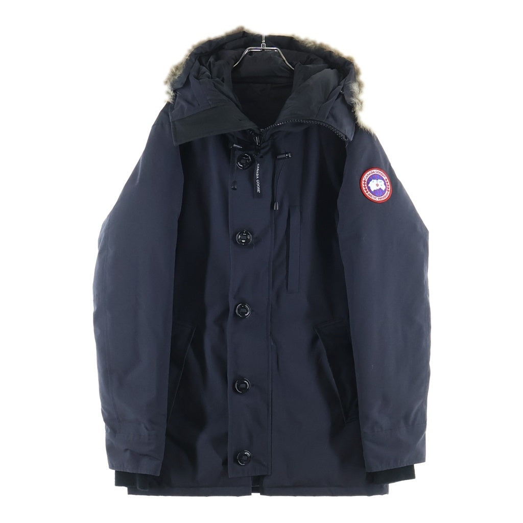 CANADA GOOSE(カナダグース) JASPER ジャスパー ダウンジャケット ファーフード付き ブラック 3426MA