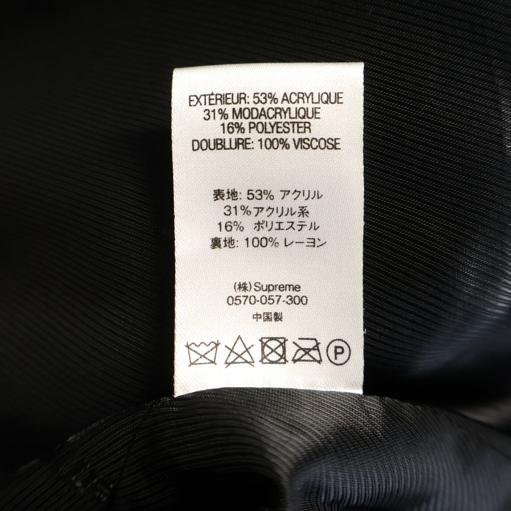 SUPREME(シュプリーム) 21SS Bandana Faux Fur Bomber Jacket ペイズリー ファージャケット ブラウン