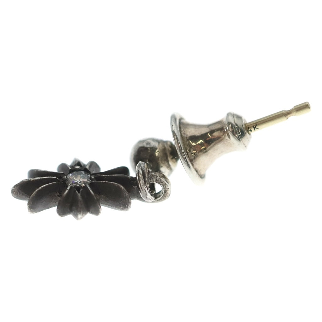 CHROME HEARTS(クロムハーツ) TNY E CH PLS DIA タイニーE CHプラス ドロップピアス 1ダイヤ シルバー BCA402
