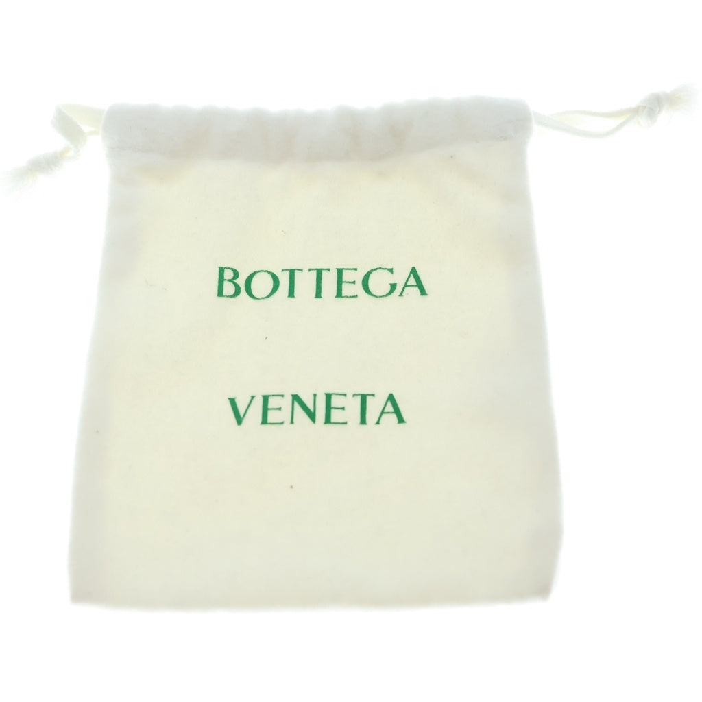 BOTTEGA VENETA(ボッテガヴェネタ) トライアングルキーリング カラビナ キーホルダー ブラック/シルバー 649919