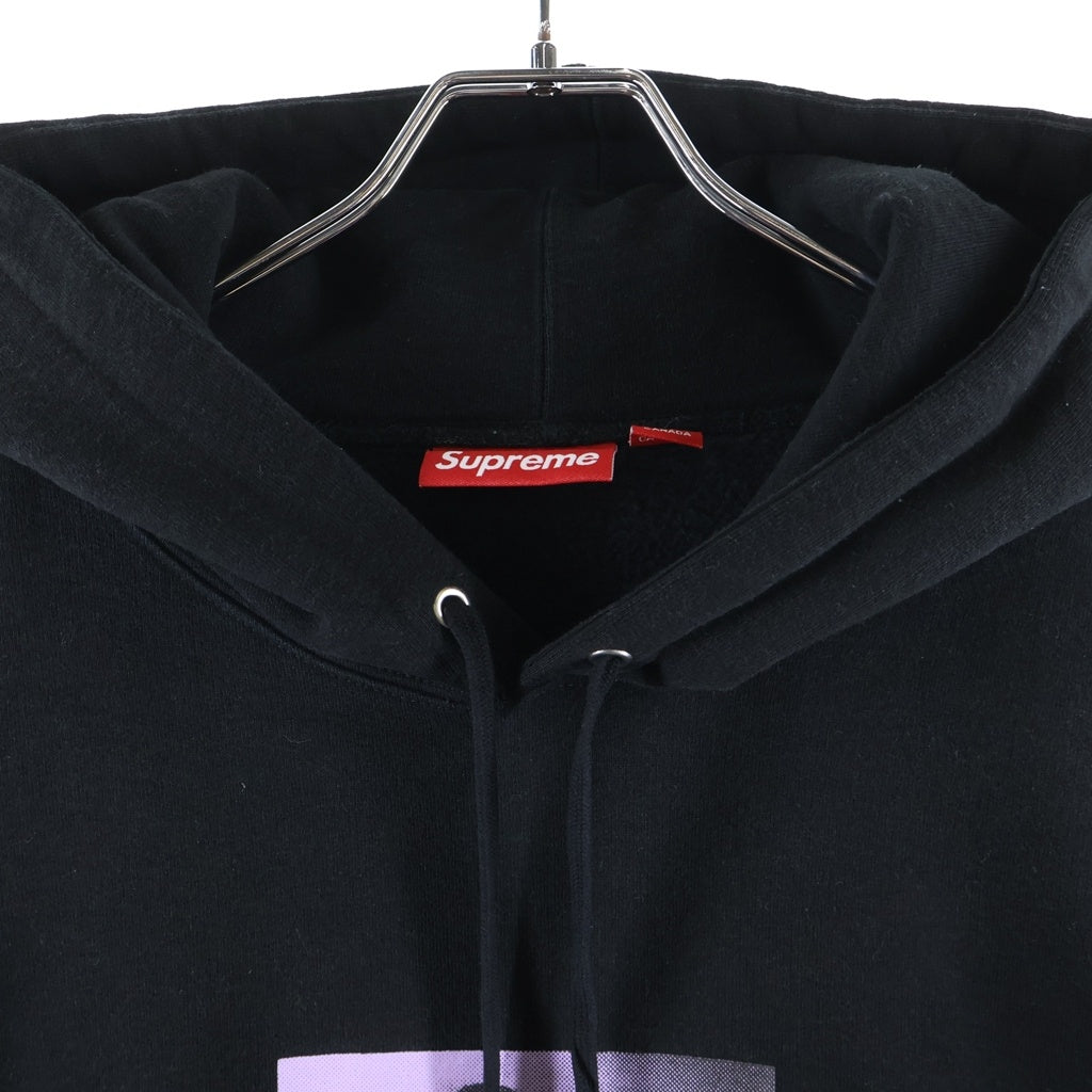 SUPREME(シュプリーム) 24AW Kate Moss Hooded Sweatshirt ケイトモス フォトプリント フーディー プルオーバースウェットパーカー ブラック
