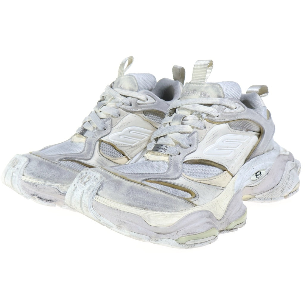 BALENCIAGA(バレンシアガ) 24SS CARGO カーゴ ヴィンテージ加工 ローカットスニーカー ホワイト 785754