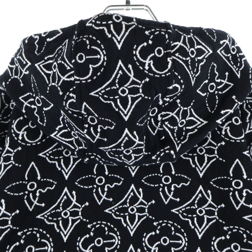 LOUIS VUITTON(ルイヴィトン) NBA モノグラム ストゥラティージ フラワー キルテッド ジップアップパーカー ブラック RM212M DM0 HLY12W