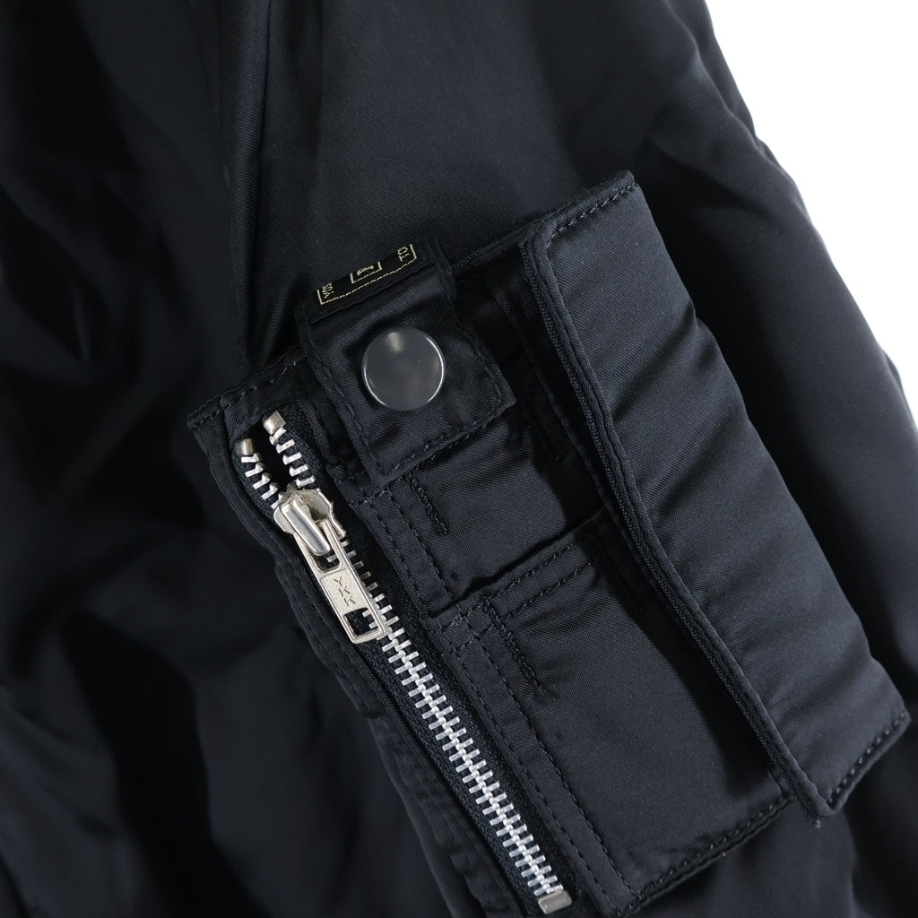 PORTER(ポーター) × CMPD 150着限定 MA-1 フライト ジップアップ ジャケット ブラック CMPD-001