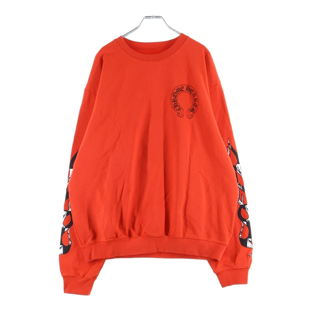 CHROME HEARTS(クロムハーツ) 19SS ×MATTYBOY PPO Ketchup SWTSHRT マッティボーイ ケチャップ プリント クルーネックスウェット トレーナー レッド