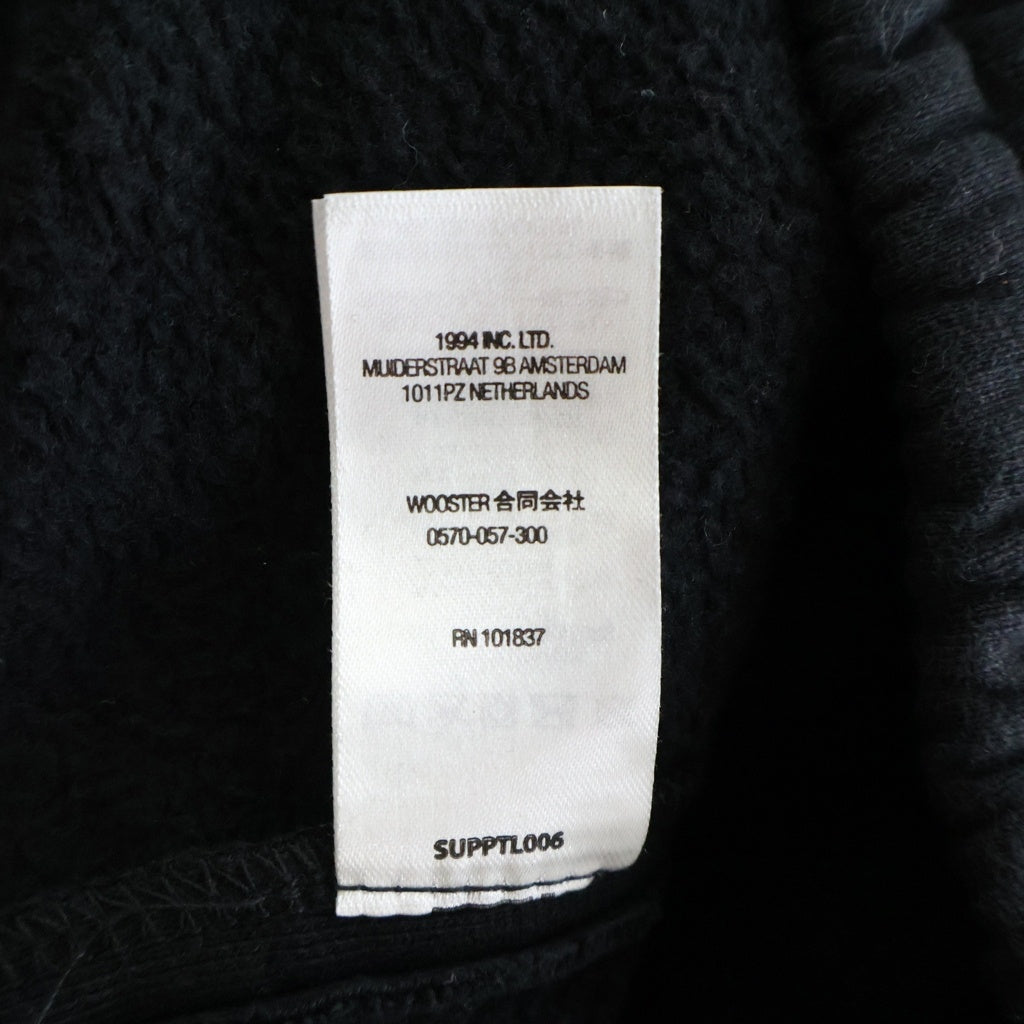 SUPREME(シュプリーム) 22AW Satin Applique Sweatpant サテン アップリケ スウェットパンツ ブラック