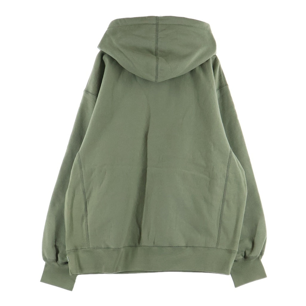 SUPREME(シュプリーム) 20AW Cross Box Logo Hooded Sweatshirt クロスボックスロゴ フーディー プルオーバーパーカー ライト オリーブ