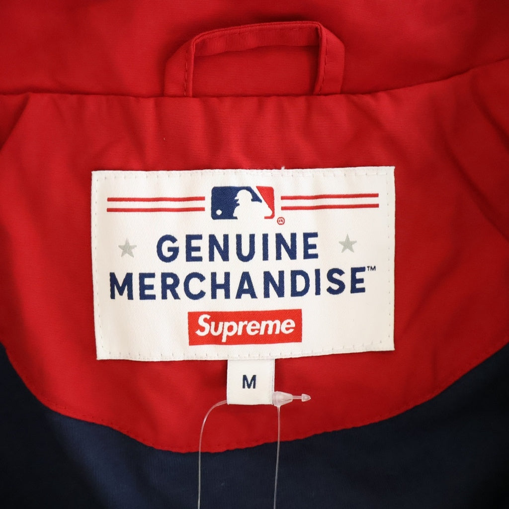 SUPREME(シュプリーム) 21AW New York Yankees Track Jacket ニューヨークヤンキース トラックジャケット グレー/ネイビー