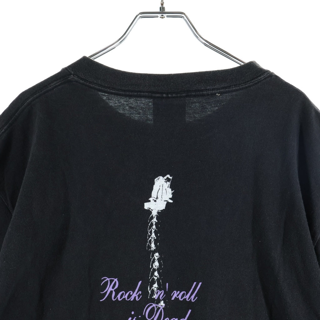 VINTAGE(ヴィンテージ) 90S LENNY KRAVITZ CIRCUS レイニークラヴィッツ サーカス フォトプリント 半袖Tシャツ カットソー ブラック