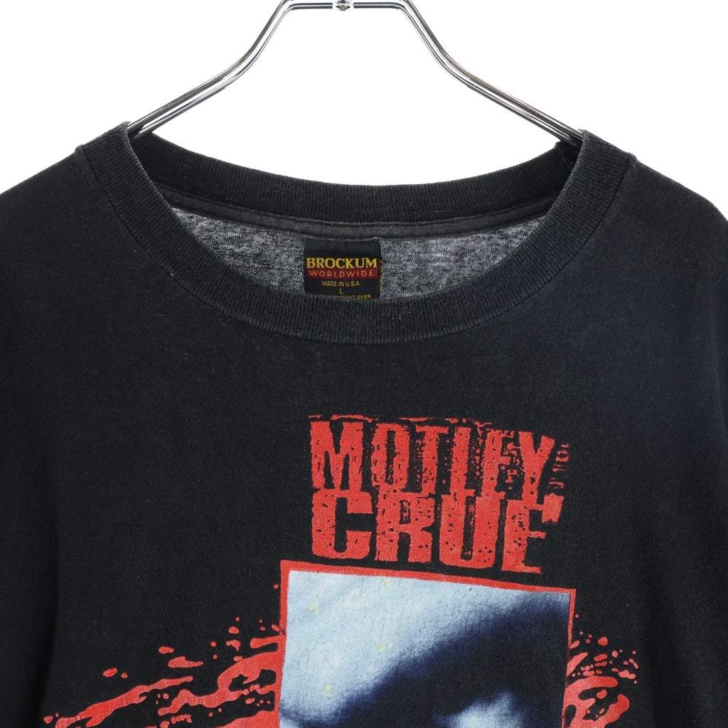VINTAGE(ヴィンテージ) Motley Crue UNCLE JACK JAPAN TOUR ツアー 半袖Tシャツ カットソー ブラック