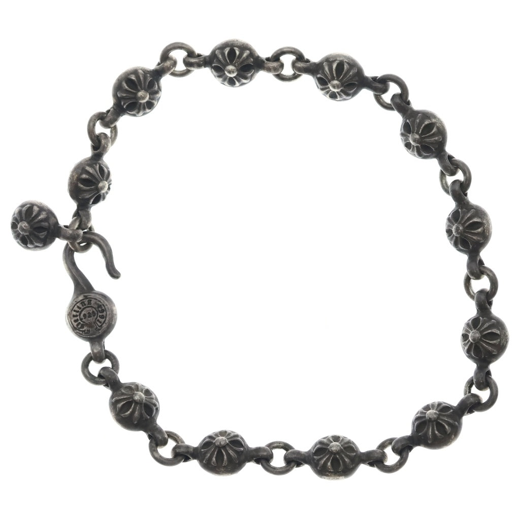 CHROME HEARTS(クロムハーツ) NO1 BALL #1クロスボールブレスレット シルバー BCA172