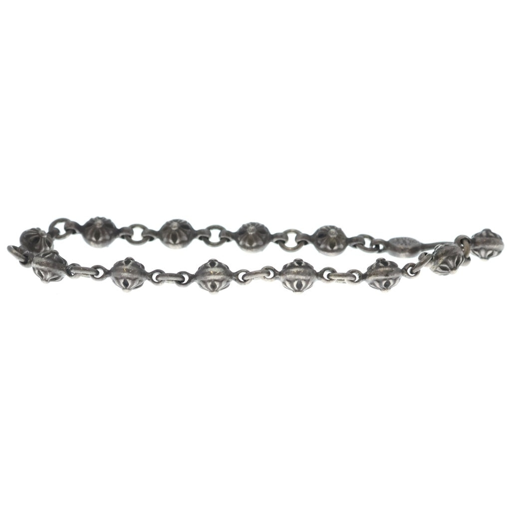 CHROME HEARTS(クロムハーツ) NO1 BALL #1クロスボールブレスレット シルバー BCA172