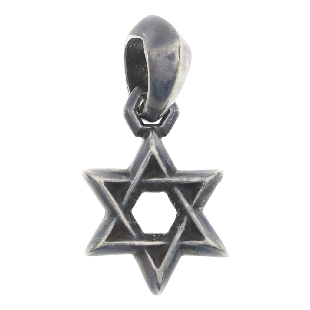 CHROME HEARTS(クロムハーツ) STAR OF DAVID CHARM スターオブダビデチャーム シルバーネックレストップ