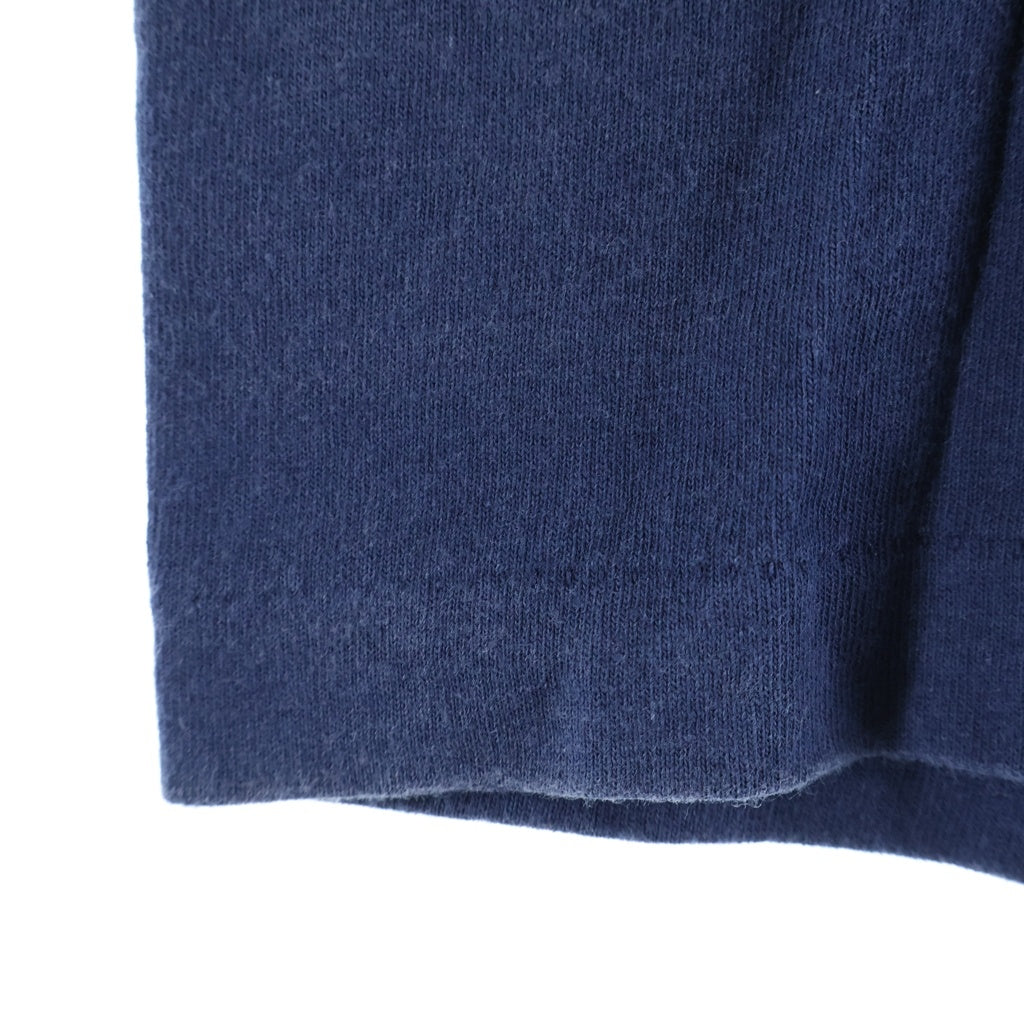 STUSSY(ステューシー) 90S OLD ストック SSリンクロゴプリント 半袖Tシャツ カットソー ネイビー