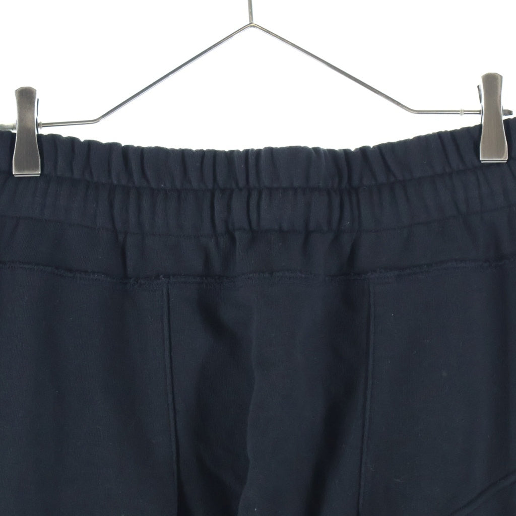 cvtvlist(カタリスト) 3D LOGO USUAL PANTS ロゴ刺繍 サルエルパンツ スウェットパンツ ブラック 230112RF03