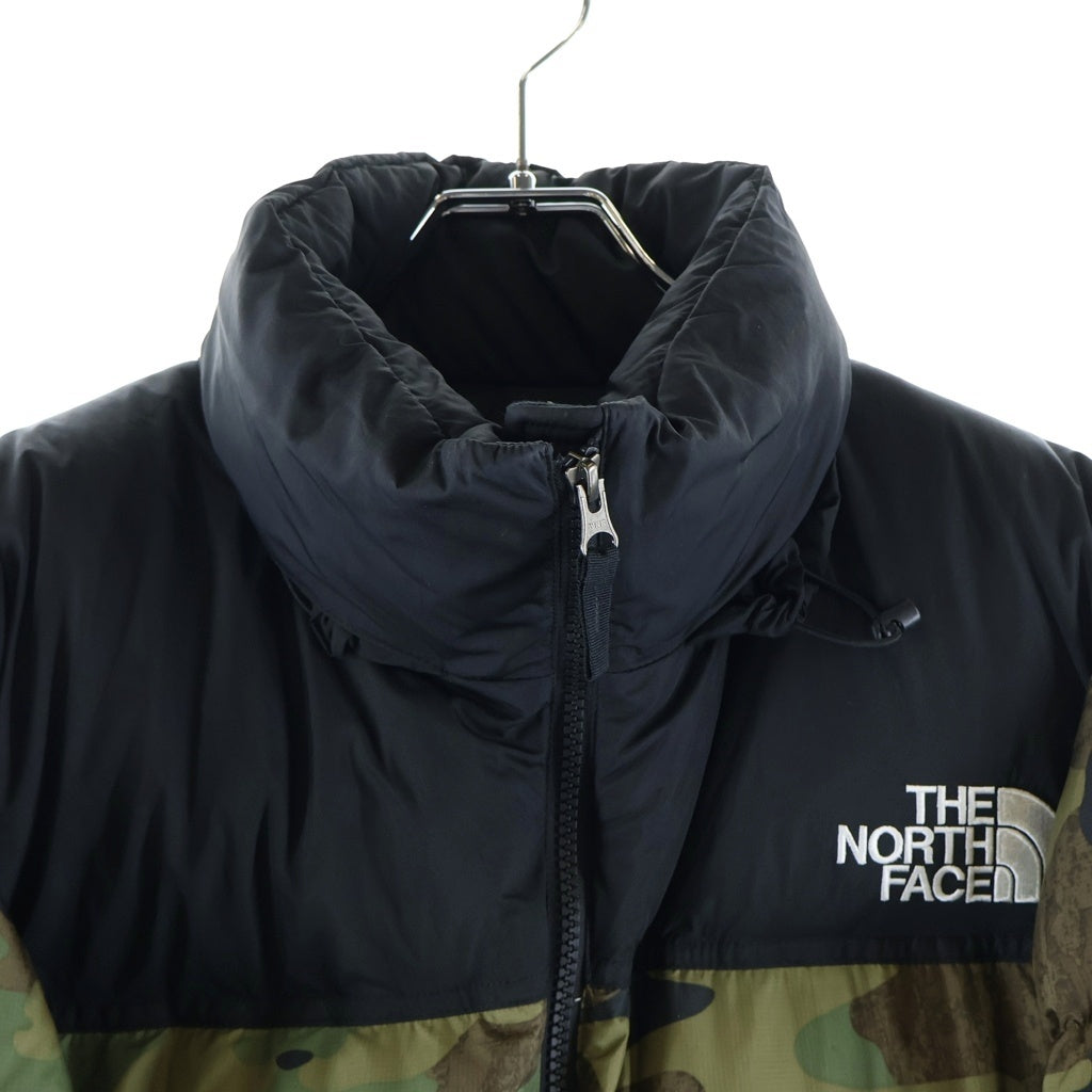 THE NORTH FACE(ザノースフェイス) Novelty Nuptse Jacket ノベルティーヌプシジャケット ダウンジャケット カモフラ カーキ ND92336