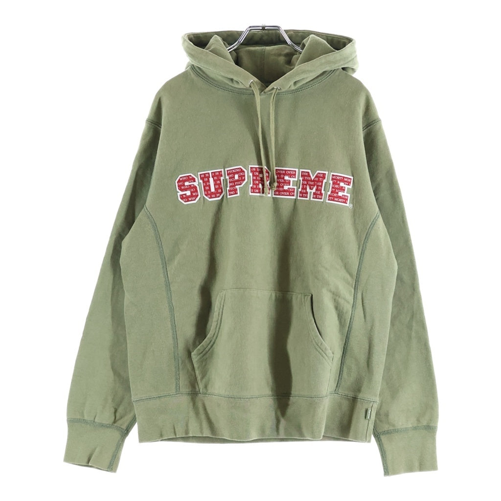 SUPREME(シュプリーム) 19AW The Most Hooded Sweatshirt ザモースト フーディー プルオーバーパーカー カーキ