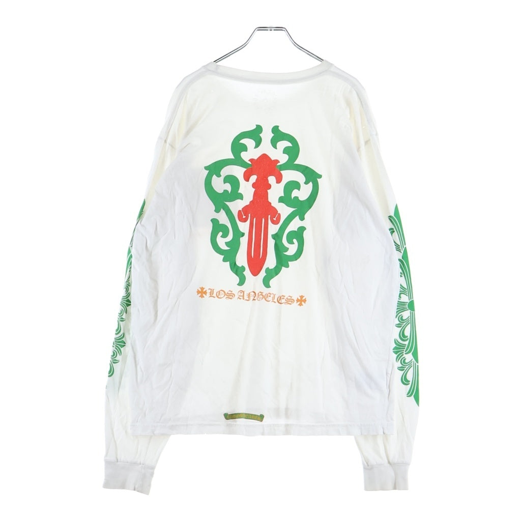 CHROME HEARTS(クロムハーツ) CH L/S Los Angeles Limited Vine Dagger Print 長袖Tシャツカットソー