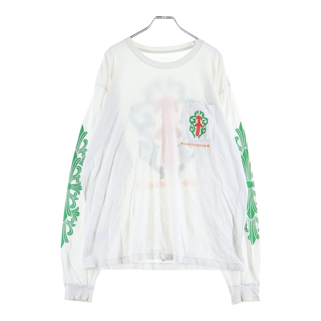 CHROME HEARTS(クロムハーツ) CH L/S Los Angeles Limited Vine Dagger Print 長袖Tシャツカットソー