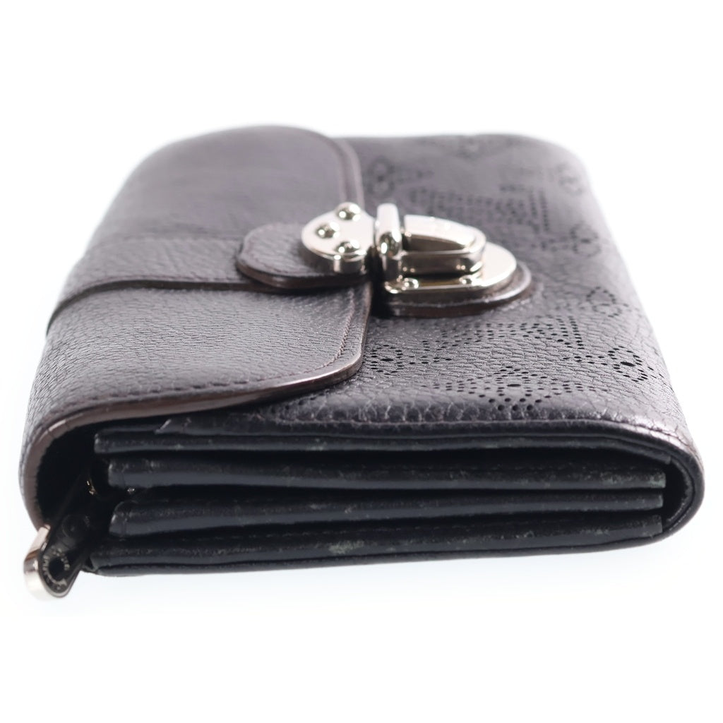 LOUIS VUITTON(ルイヴィトン) マヒナ ポルトフォイユ イリス ロング ウォレット 長財布 ブラック M58163