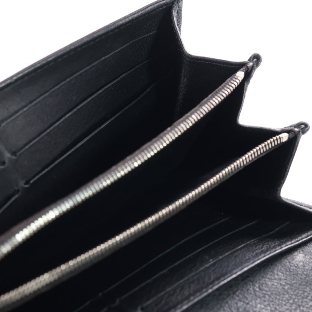 LOUIS VUITTON(ルイヴィトン) マヒナ ポルトフォイユ イリス ロング ウォレット 長財布 ブラック M58163