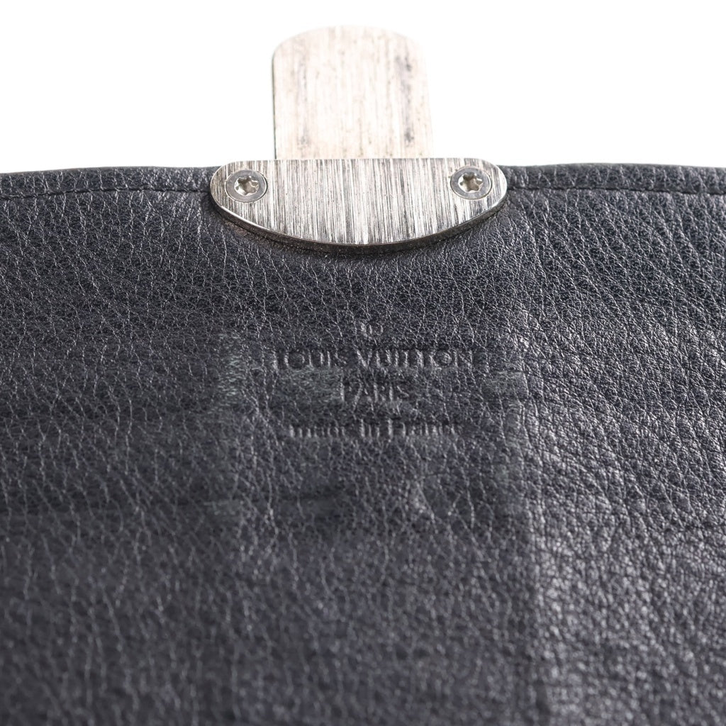 LOUIS VUITTON(ルイヴィトン) マヒナ ポルトフォイユ イリス ロング ウォレット 長財布 ブラック M58163