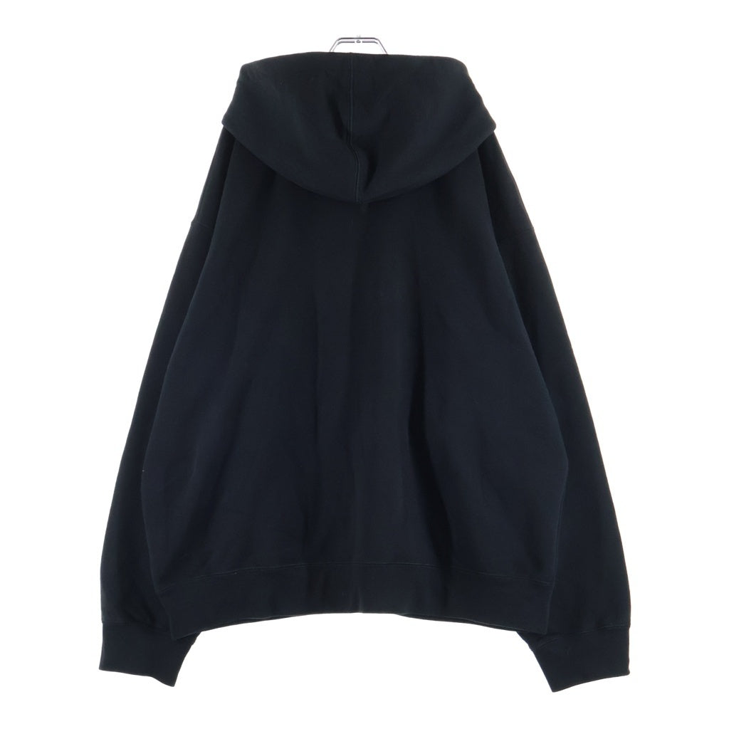 SUPREME(シュプリーム) 24AW Small Box Zip Up Hooded Sweatshirt スモールボックスロゴ スウェット ジップアップパーカー ブラック