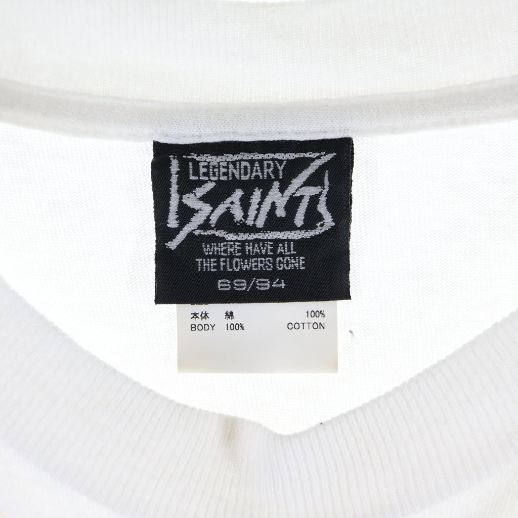 SAINT MICHAEL(セントマイケル) 26SS HOLY LOVE Kosuke Kawamura T-SHIRT ホーリーラブ 半袖Tシャツ カットソー ホワイト SM-MK8-0000-C08