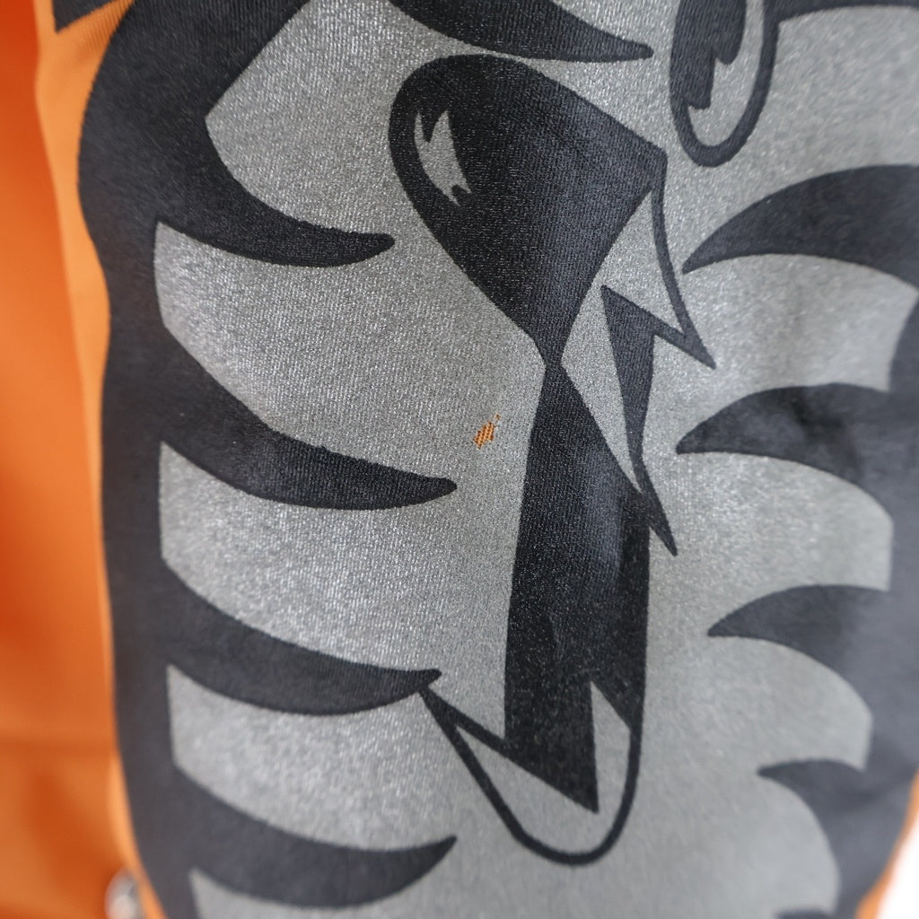 A BATHING APE(アベイシングエイプ) REFLECTOR SHARK MA-1 JACKET リフレクター シャーク ボンバージャケット ジップアップブルゾン オレンジ 001HJE801021X