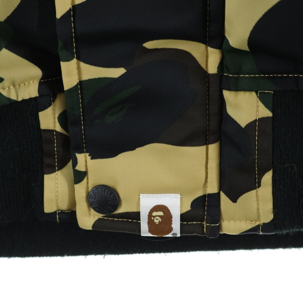 A BATHING APE(アベイシングエイプ) 1ST CAMO OVERSIZED HOODIE DOWN JACKET 1stカモ オーバーサイズフーディー ダウンジャケット レディース ベージュ 001HJF802504X