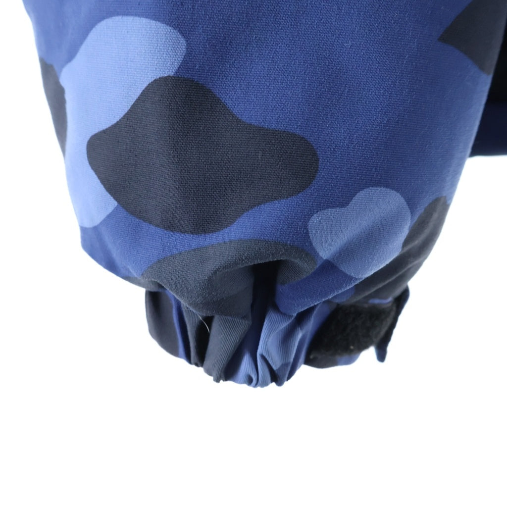 A BATHING APE(アベイシングエイプ) COLOR CAMO DOWN JACKET カラーカモ ダウンジャケット ブルー 001HJC801010X