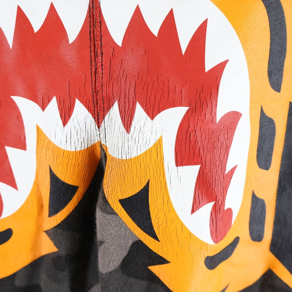 A BATHING APE(アベイシングエイプ) COLOR CAMO TIGER SWEAT PANTS カラーカモ タイガー スウェットパンツ ジョガーパンツ グレー 001PTE701003X