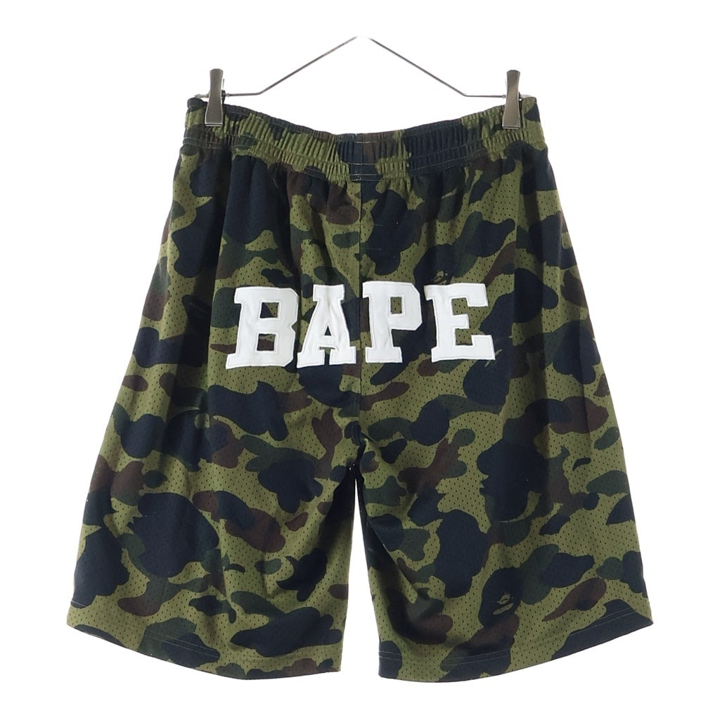 A BATHING APE(アベイシングエイプ) ×Champion 1st CAMO MESH SHORTS チャンピオン 1stカモ メッシュショーツ グリーン