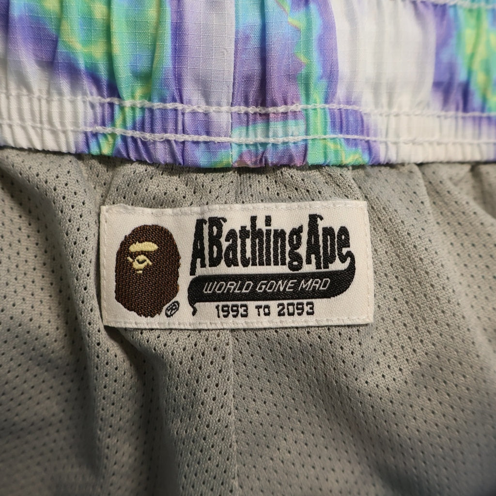 A BATHING APE(アベイシングエイプ) LIGHTING SHORTS ライティング ショーツ マルチ 001SPG801003X