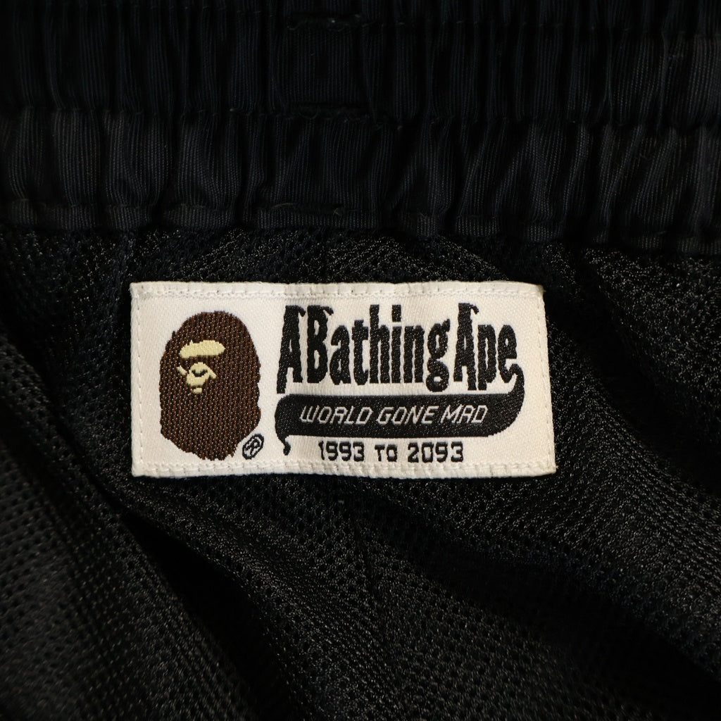 A BATHING APE(アベイシングエイプ) CITY CAMO LINE TRACK PANTS シティカモ ライントラックパンツ ブラック 001PTE801006X