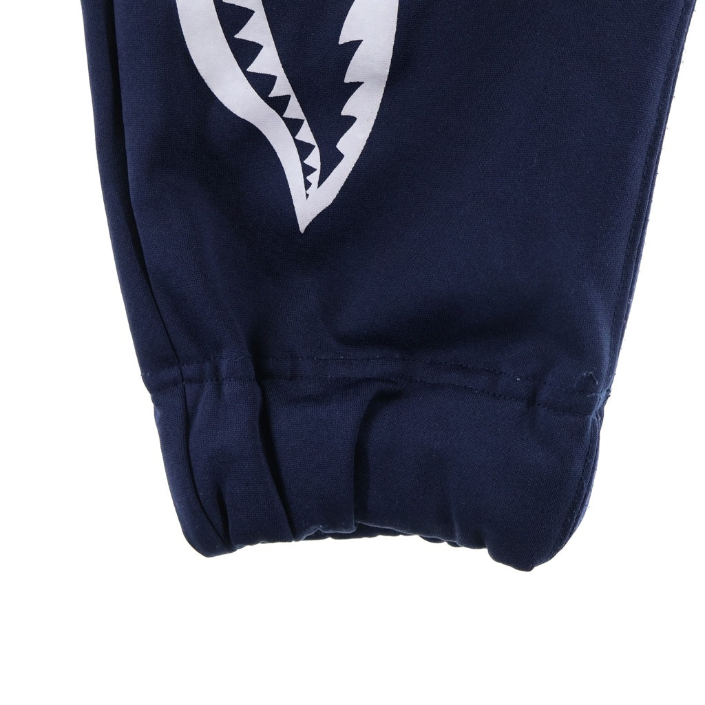 A BATHING APE(アベイシングエイプ) SIDE SHARK SLIM TRACK PANTS サイドシャーク スリムトラックパンツ ネイビー 001PTD701015X