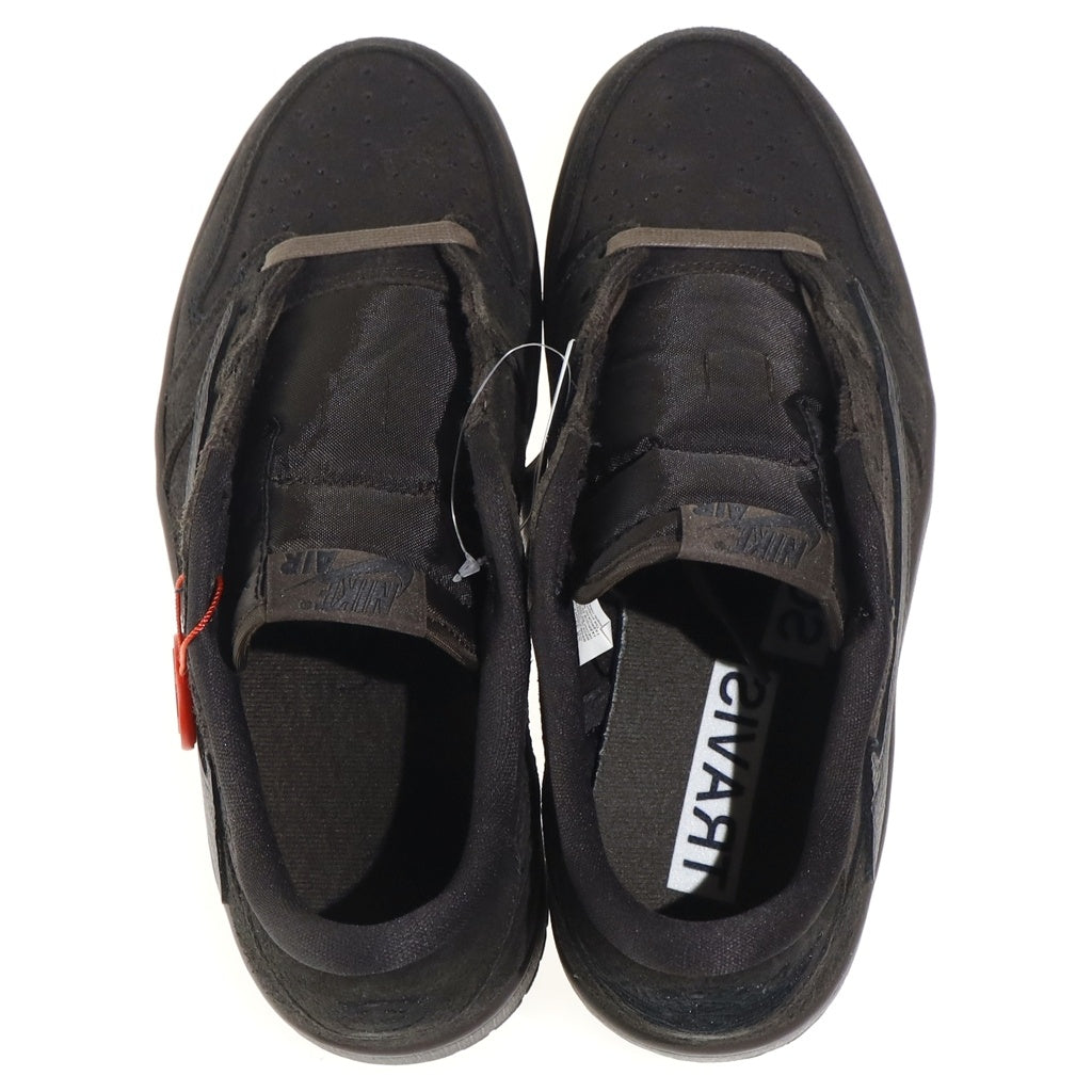 NIKE(ナイキ) ×TRAVIS SCOTT AIR JORDAN 1 LOW OG SP VELVET BROWN トラヴィススコット エアジョーダン1 ベルベットブラウン ローカットスニーカー ブラウン US8/26cm DM7866-202