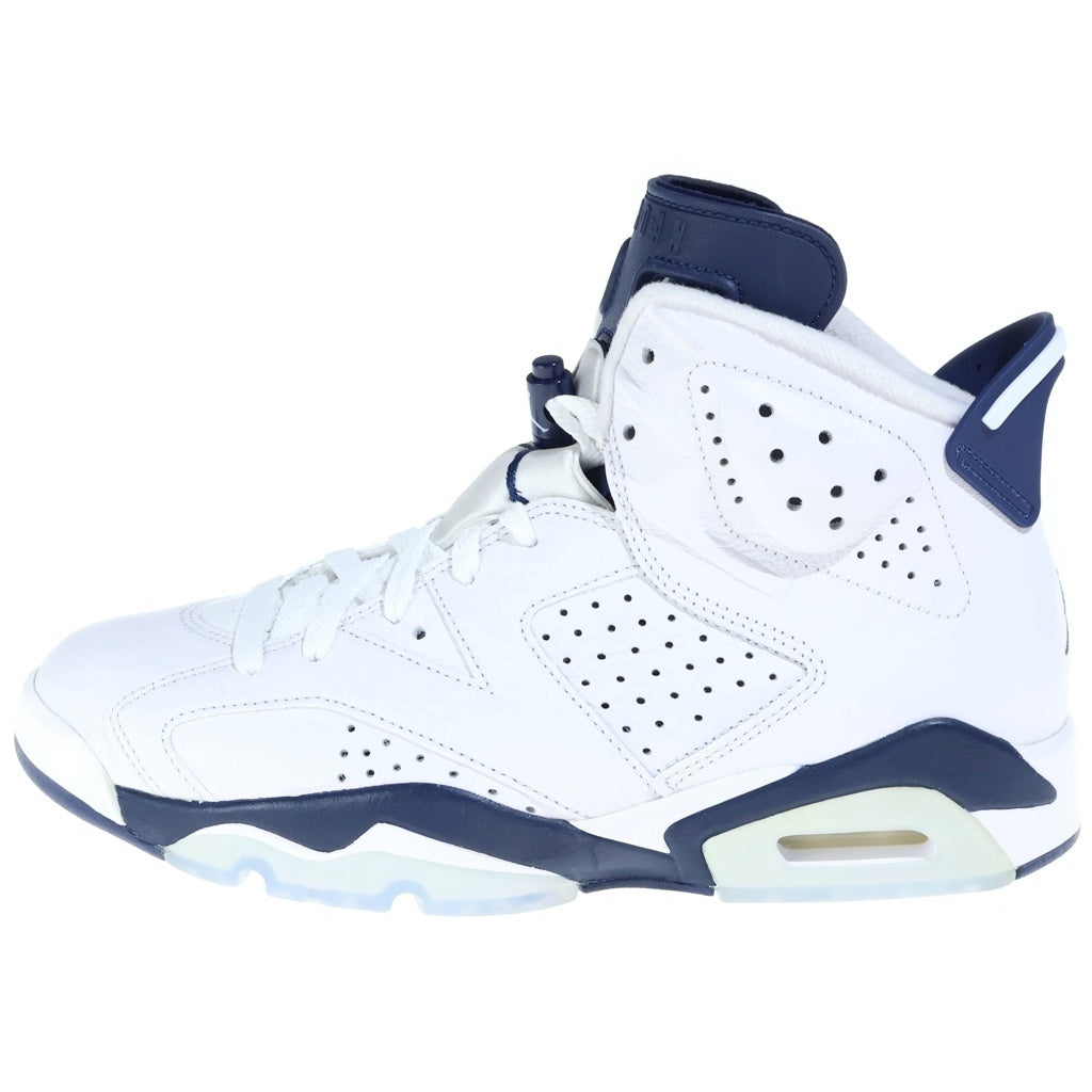 NIKE(ナイキ) AIR JORDAN 6 MIDNIGHT NAVY エアジョーダン6 ミッドナイトネイビー ハイカットスニーカー ホワイト/ネイビー US9/27cm CT8529-141