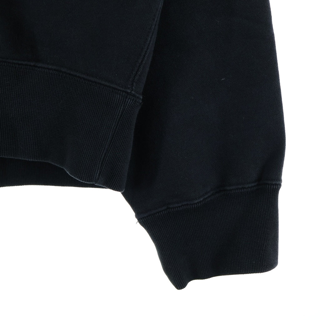 NIKE(ナイキ) ×STUSSY WASHED FLEECE CREWNECK ウォッシュド フリース クルーネックスウェットトレーナー ブラック DO5310-010