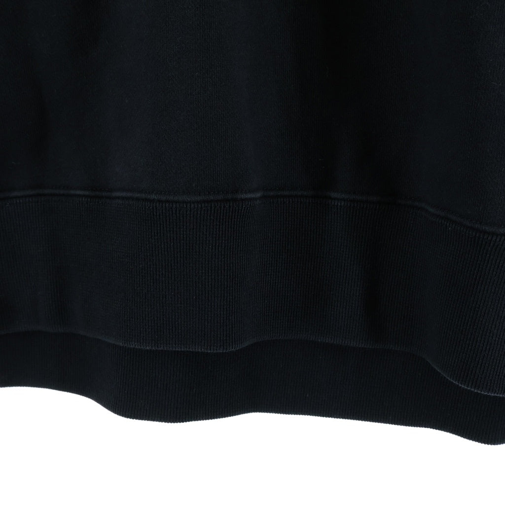 NIKE(ナイキ) ×STUSSY WASHED FLEECE CREWNECK ウォッシュド フリース クルーネックスウェットトレーナー ブラック DO5310-010