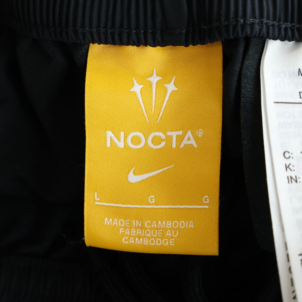 NIKE(ナイキ) ×NOCTA M NOCTA CS WVN TRK NRG ×ノクタ ナイロン トラックパンツ ブラック FN7668-010