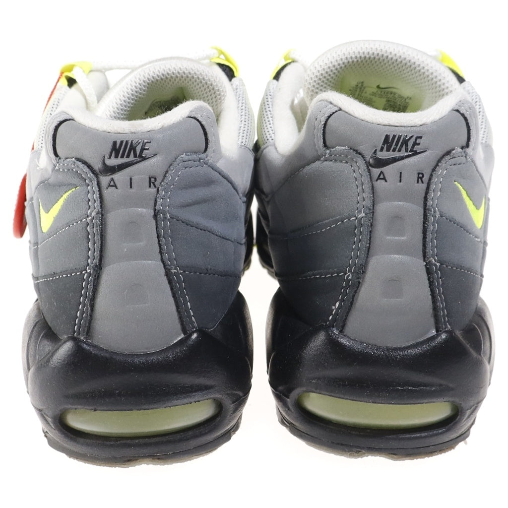 NIKE(ナイキ) AIR MAX 95 OG NEON YELLOW エアマックス95 ネオンイエロー ローカットスニーカー グレー/イエロー US9.5/27.5cm CT1689-001