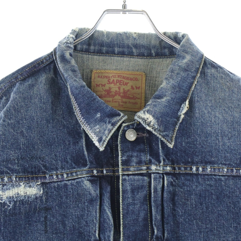 SAPEur(サプール) 5067XX REBOOT Remake Denim Jacket Indigo リブート リメイクデニムジャケット インディゴ
